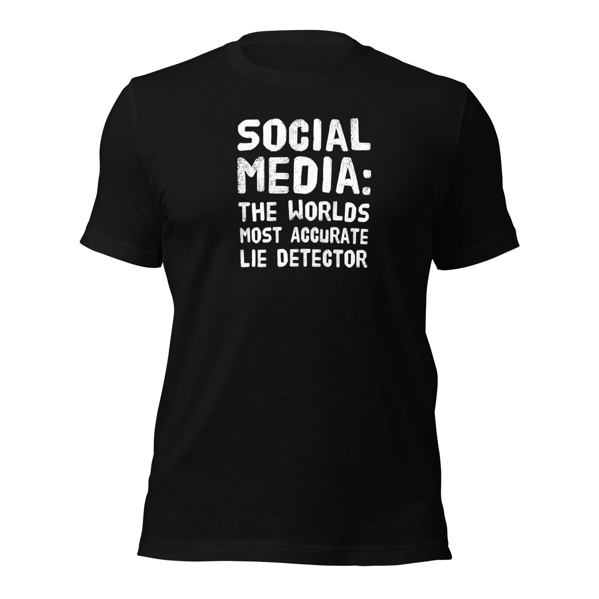 Social Media: The World's Most Accurate Lie Detector (Front)