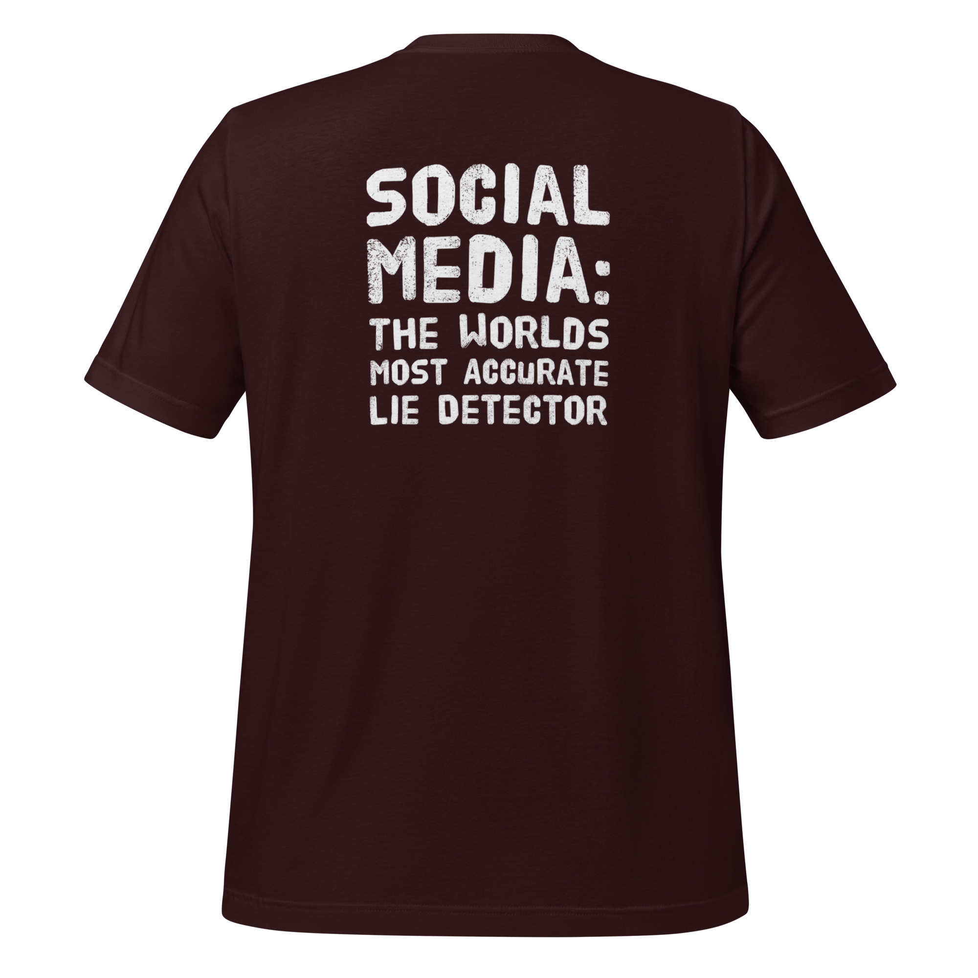 Social Media: The World's Most Accurate Lie Detector (Back) - Image 3